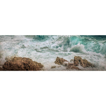 Lade das Bild in den Galerie-Viewer, Poster Stürmisches Meer Panorama
