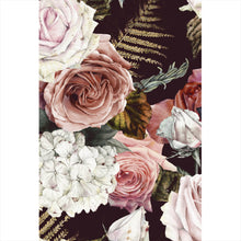 Lade das Bild in den Galerie-Viewer, Leinwandbild Vintage Blumen No.1 Hochformat
