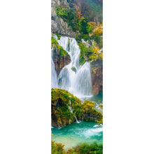 Lade das Bild in den Galerie-Viewer, Aluminiumbild Wasserfälle im Nationalpark Kroatien Panorama Hoch
