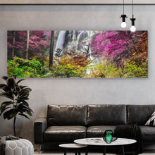 Lade das Bild in den Galerie-Viewer, Aluminiumbild Wasserfall in Klonglan Thailand Panorama
