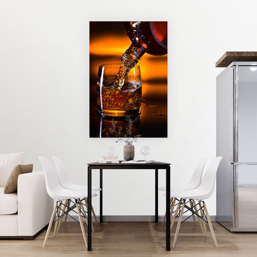 Acrylglasbild Whiskey Hochformat