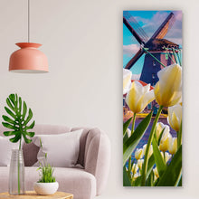Lade das Bild in den Galerie-Viewer, Poster Windmühle in Holland Panorama Hoch
